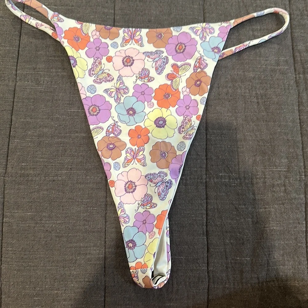 NWT Frankie’s Bikinis Mariposa Set
